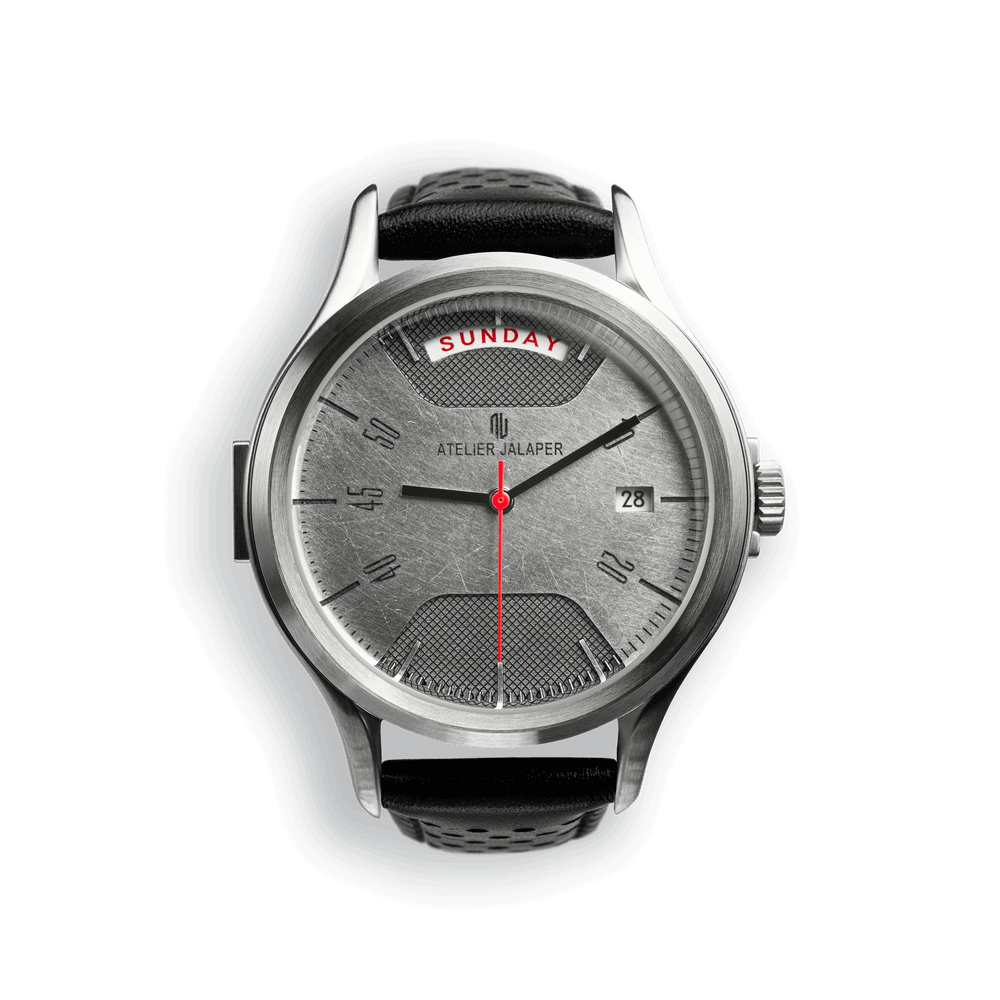 Front view of the AJ002-S watch