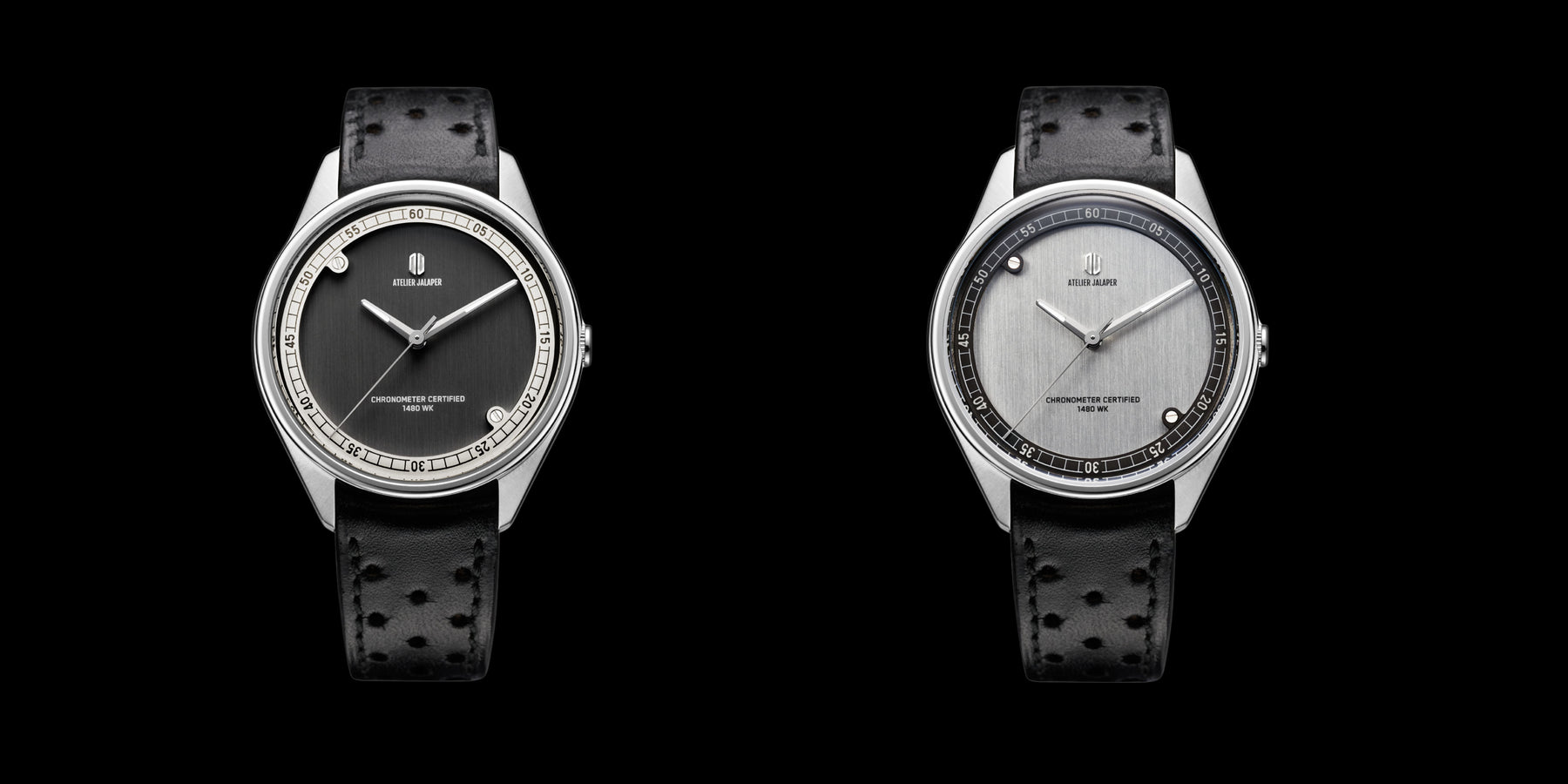 Two watch made out of an Jaguar E-Type